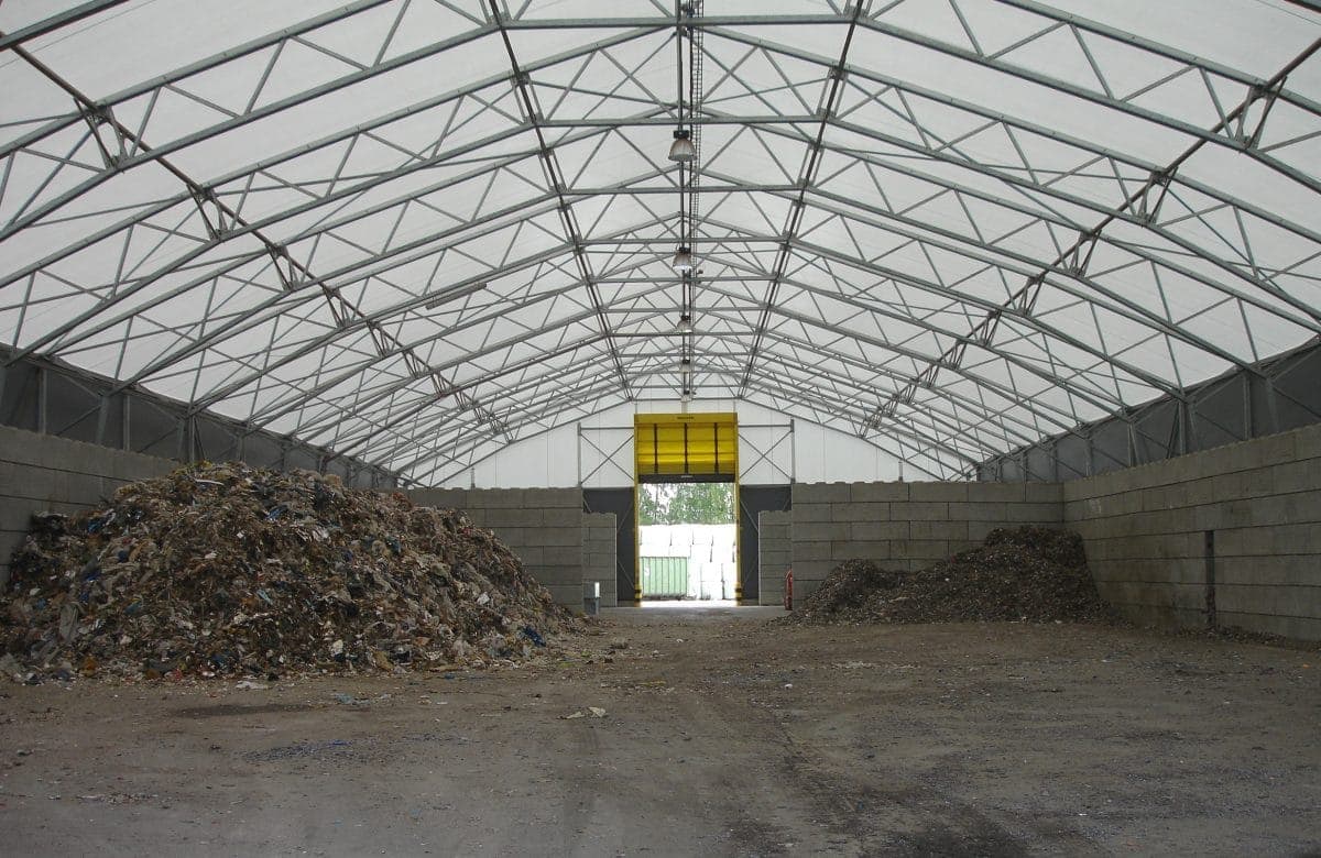 Temporary waste storage - Contact Veldeman Group