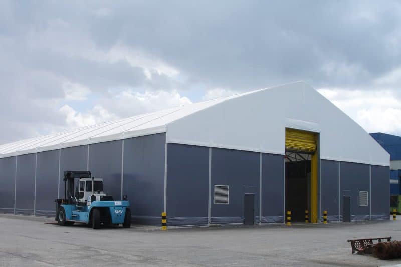 demontabel gebouw Veldeman